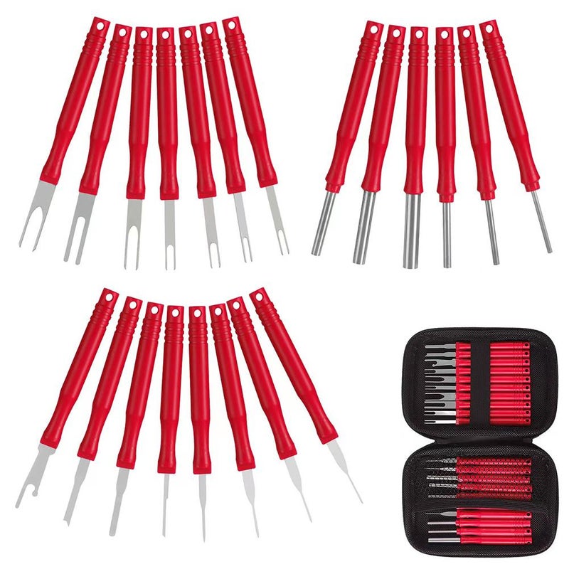 Automotive terminal pin remover, computer repair tool, wire harness terminal pin remover, wire harness terminal removal tool